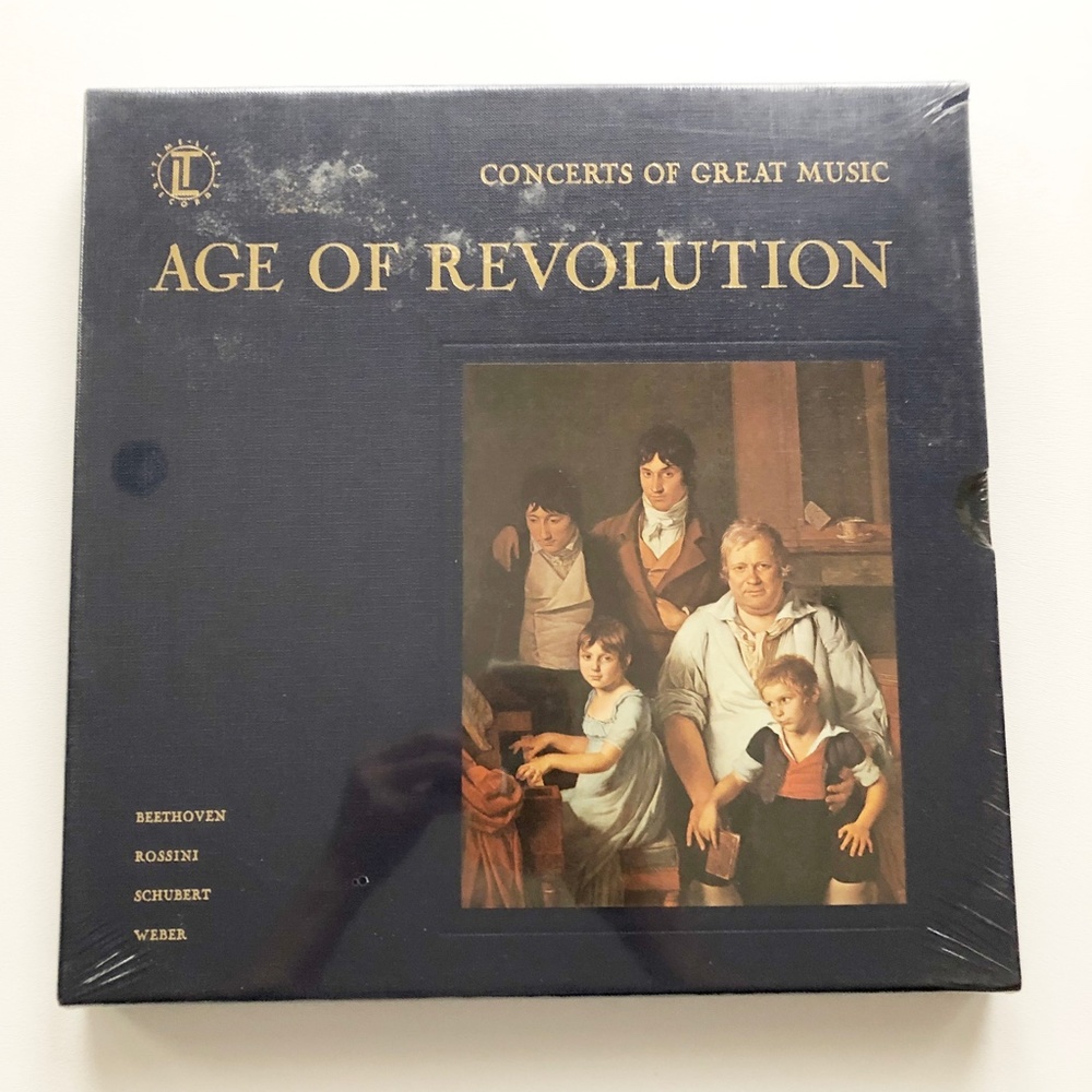 Time Life Records: Concerts of Great Music - Age of Revolution 5 LP Set SEALED